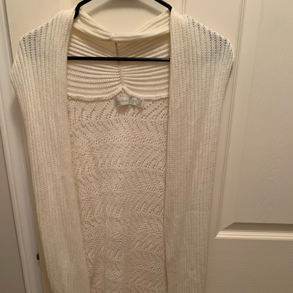 Costa blanca sleeveless cardigan